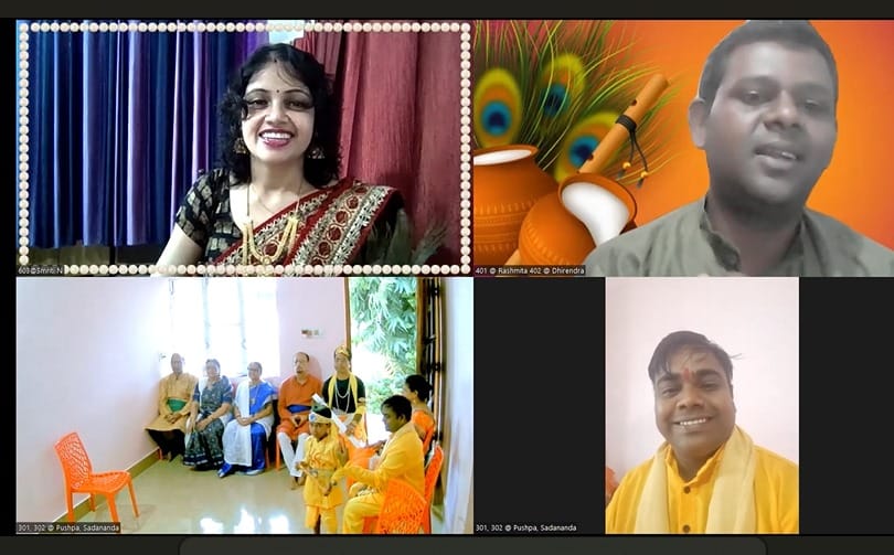 A live online wellness session with the Boundless Fitness community