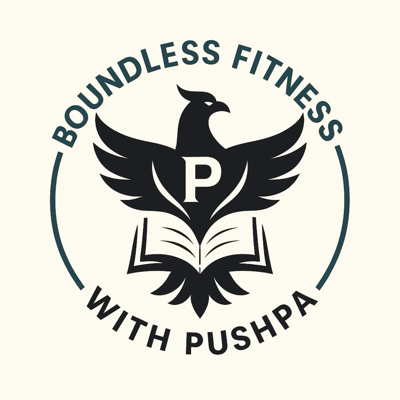 Boundless Fitness with Pushpa logo